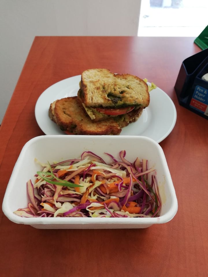 photo of Bamboo Plant Power - Plant Based Vegan Restaurant Toasted Cheeze & Tomato shared by @simonel on  28 Feb 2020 - review