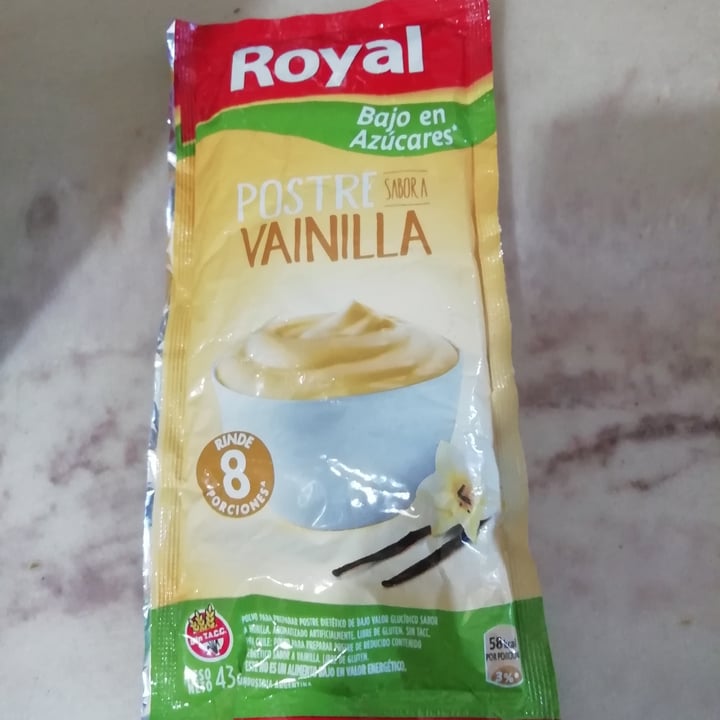 review photo of Royal Postre sabor Vainila shared by @vatiwivegana on 27 Oct 2020 - review