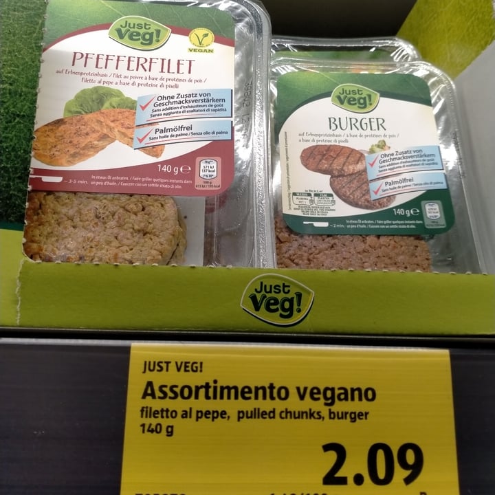 photo of Just Veg! (ALDI Italy) Burger Vegetali shared by @albaricoque9 on  16 Nov 2022 - review