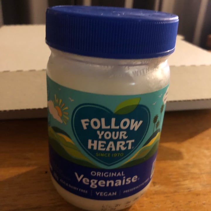 photo of Follow Your Heart Original Vegenaise shared by @heathybop on  30 Sep 2021 - review