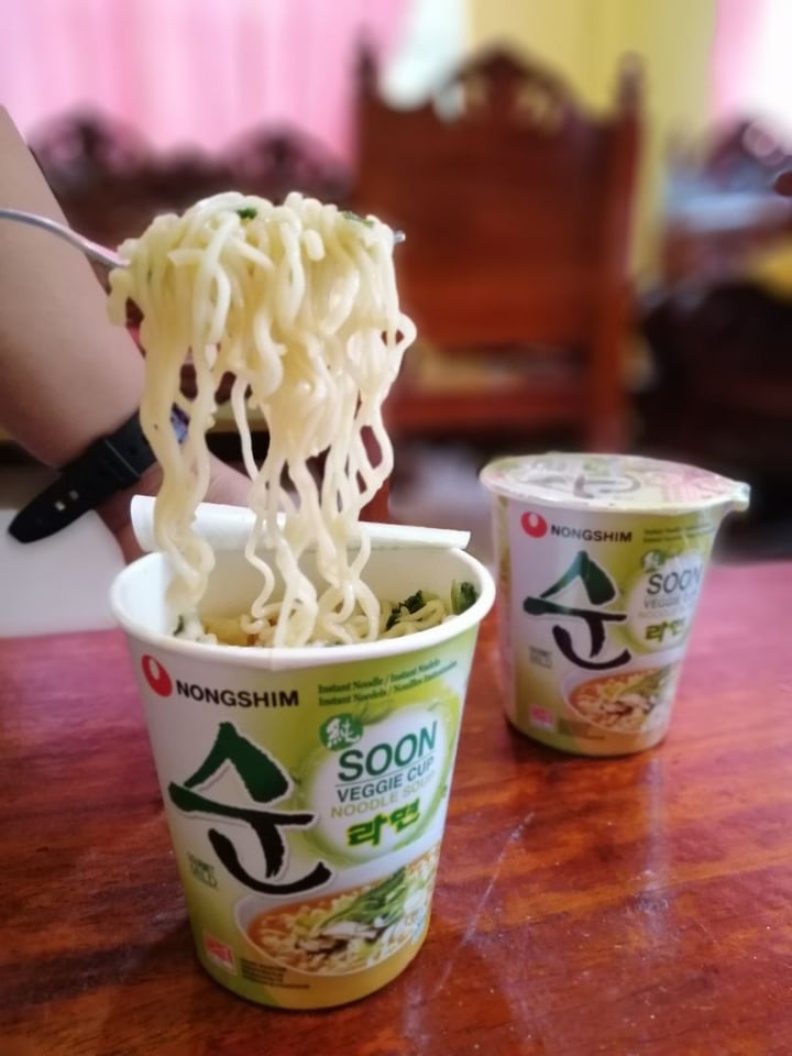 review photo of NONGSHIM (농심) Soon Veggie Cup Noodle Soup shared by @stanley on 11 Sep 2019 - review