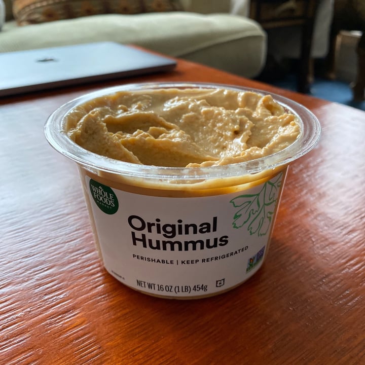 review photo of Whole Foods Market Original Hummus shared by @evafenn on 16 Jan 2021 - review