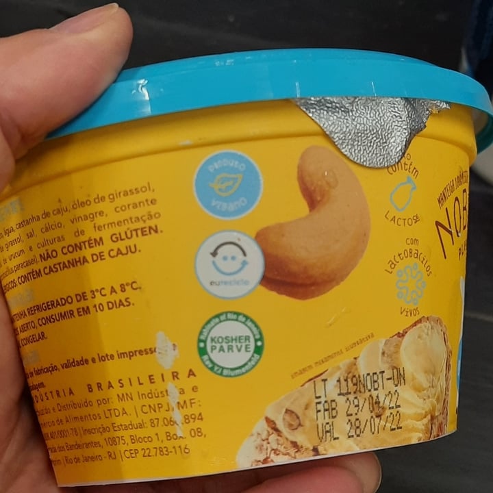 photo of NOMOO Plant-Based Brasil NoButter - Manteiga Plant Based shared by @arqlele on  17 Jun 2022 - review