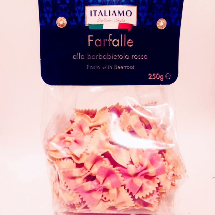 photo of Italiamo Farfalle alla barbabietola rossa shared by @florine on  23 Jun 2021 - review