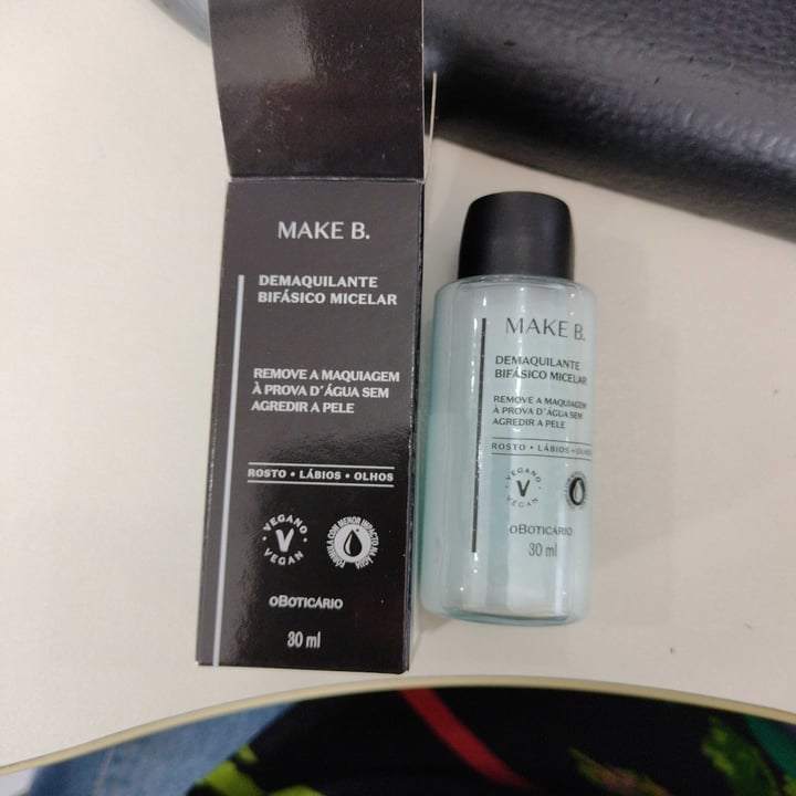 review photo of O Boticário Demaquilante Bifásico Micelar shared by @taysi on 12 May 2022 - review