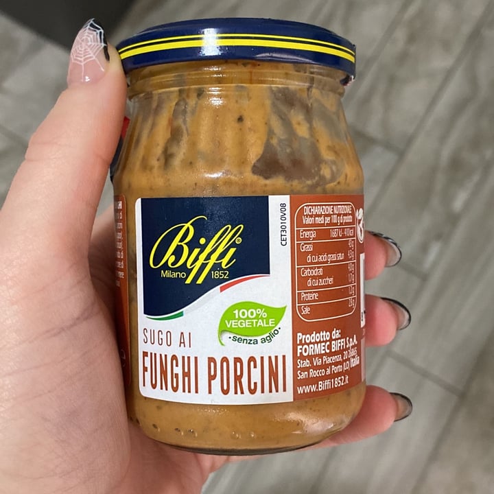 photo of Biffi Sugo Ai Funghi Porcini  shared by @elenastanleybi on  18 Oct 2022 - review