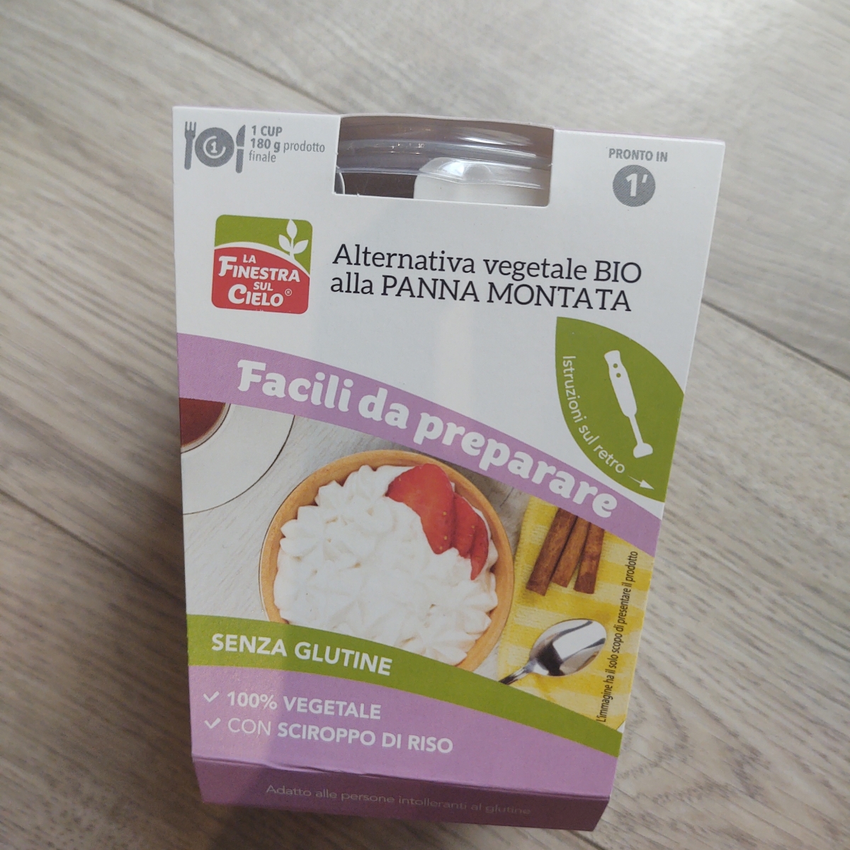 Alternativa Vegetale BIO Alla Panna Montata From La Finestra Sul Cielo Alternativa Vegetale BIO Alla Panna Montata From La Finestra Sul Cielo