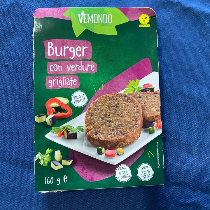 review photo of Vemondo Burger con Verdure Grigliate shared by @dicosta on 01 Mar 2022 - review