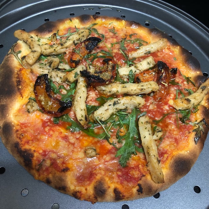 photo of Hacendado Vegan Pizza Rúcula & Tomate Seco shared by @camilamp on  15 Jan 2022 - review