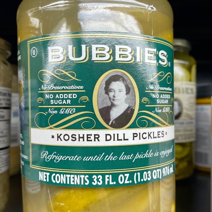 Bubbies Kosher Dill Pickles Review abillion