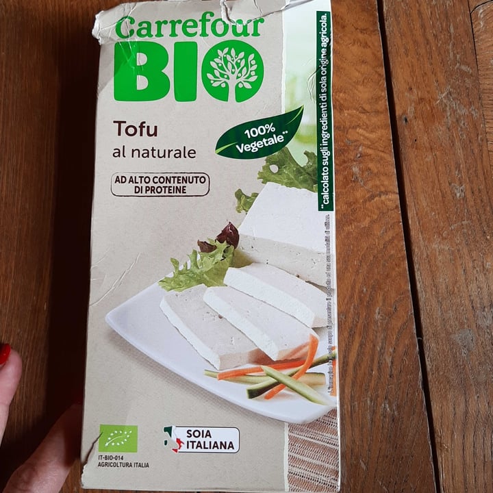 photo of Carrefour Bio Tofu al naturale shared by @liu69 on  06 Apr 2022 - review