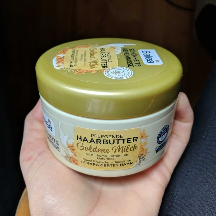 review photo of Balea Pflegende Haarbutter Goldene Milch shared by @maqui03 on 26 Jan 2021 - review