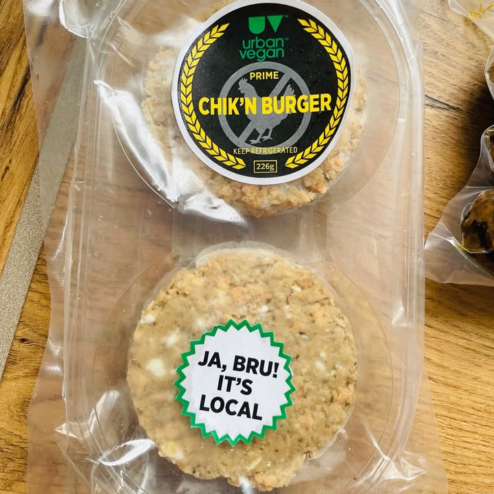 review photo of Urban Vegan Chick'n Burger shared by @amberjo on 23 Oct 2021 - review