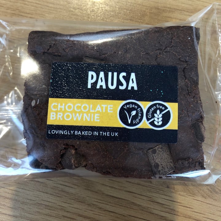 photo of Dunelm Chocolate Brownie shared by @forkmethatsvegan on  04 Sep 2021 - review