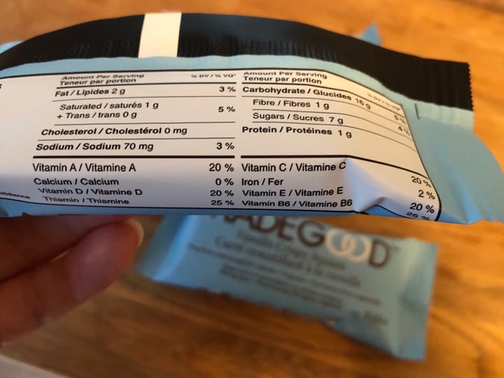 photo of Made Good Vanilla Crispy Squares shared by @lisam on  29 Sep 2019 - review