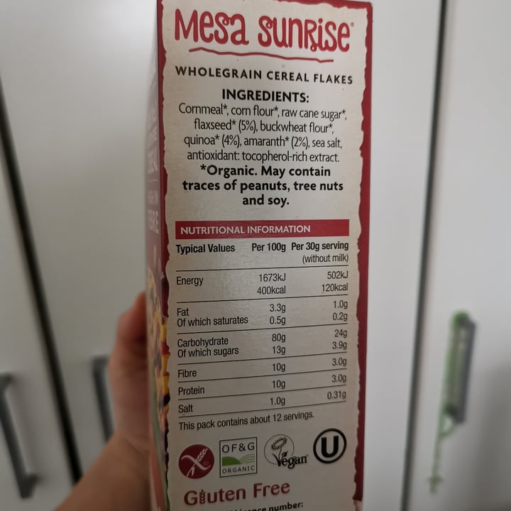 photo of Nature's Path Foods Mesa Sunrise (Corn, Flax, Buckwheat, Quinoa & Amaranth) shared by @annamango on  09 Dec 2020 - review