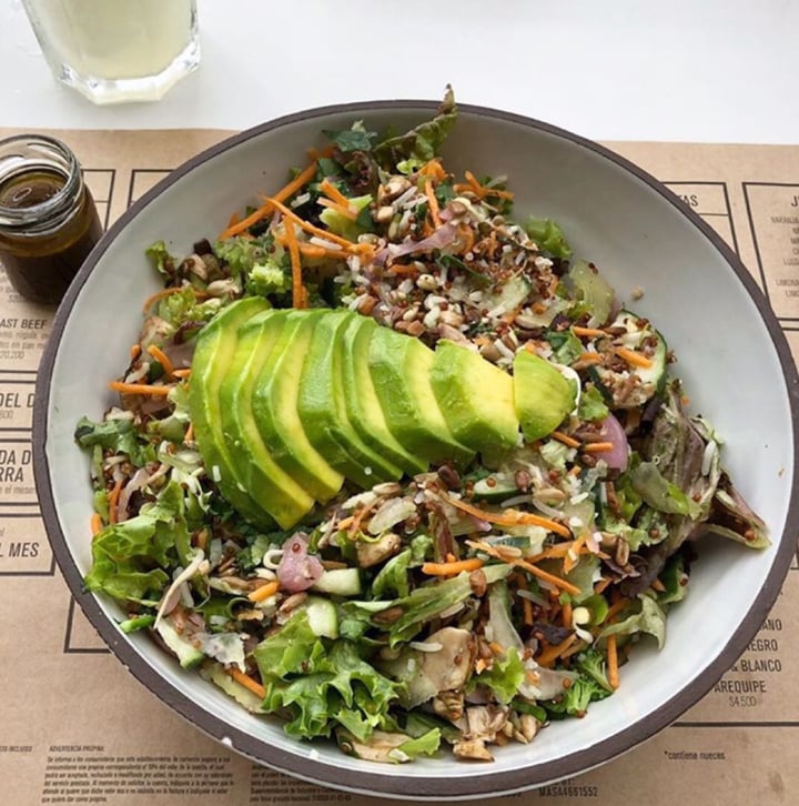 photo of MASA 70 Salad shared by @veganliz on  22 Aug 2019 - review