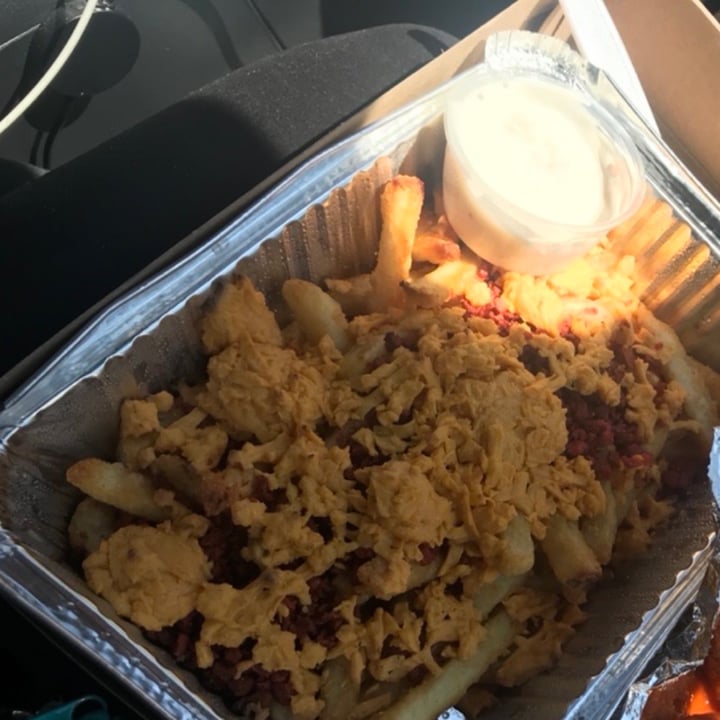 photo of A Slice Of Heaven Vegan Bacon Cheese fries shared by @cbrilliant on  07 Aug 2020 - review