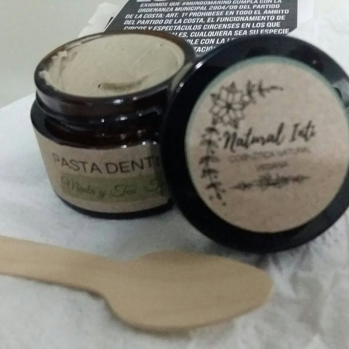 photo of Inti natural Crema Dental shared by @veggierulesce on  07 Jun 2021 - review