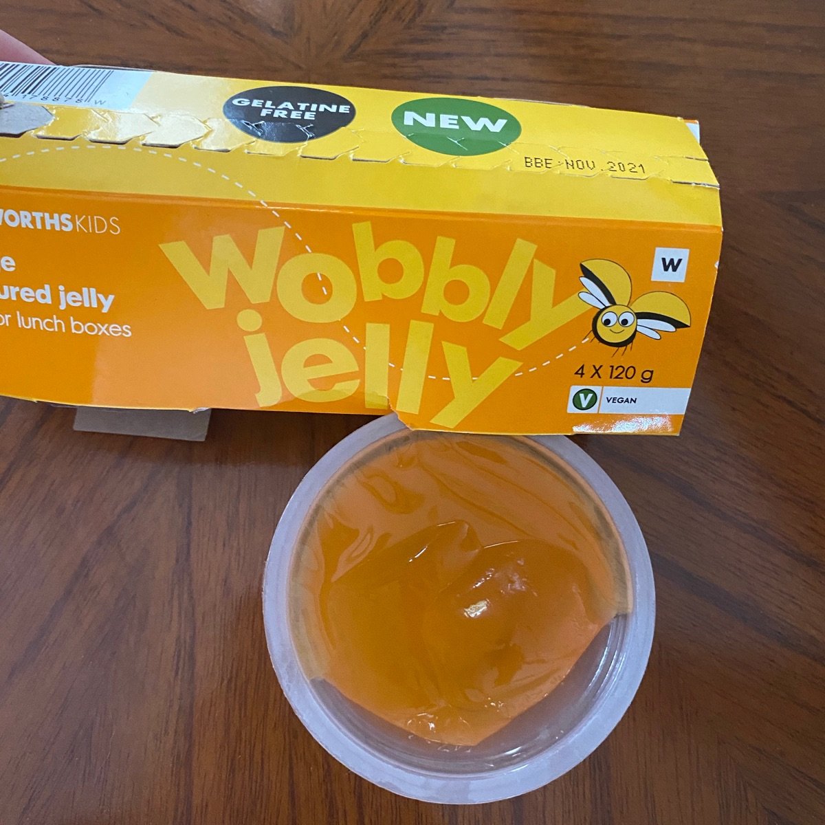 Woolworths Food Wobbly Jelly Orange flavoured Reviews abillion