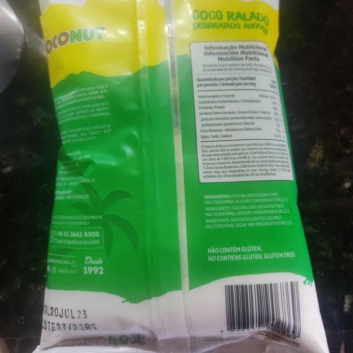 review photo of Coconut coco ralado shared by @felipe3d on 08 Oct 2022 - review
