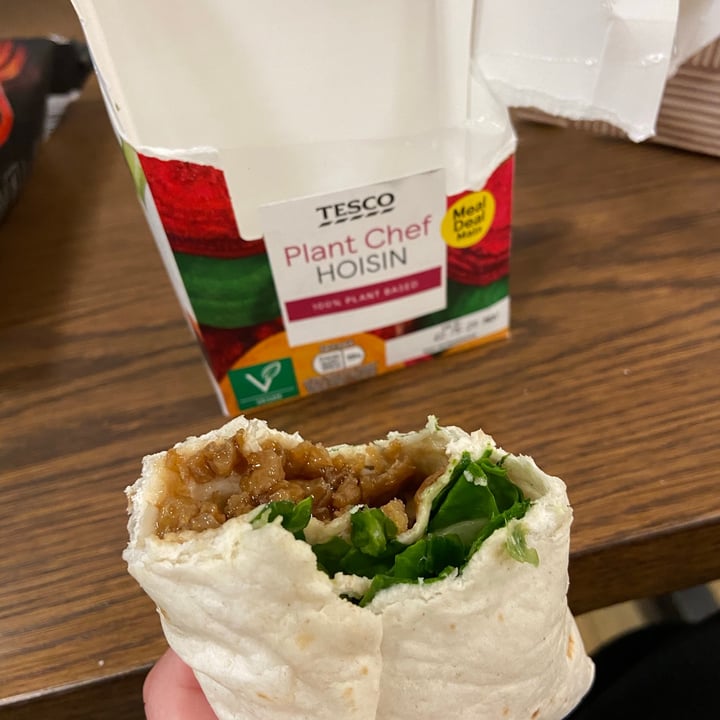 photo of Tesco Plant Chef Hoisin wrap shared by @ecwright on  30 May 2021 - review