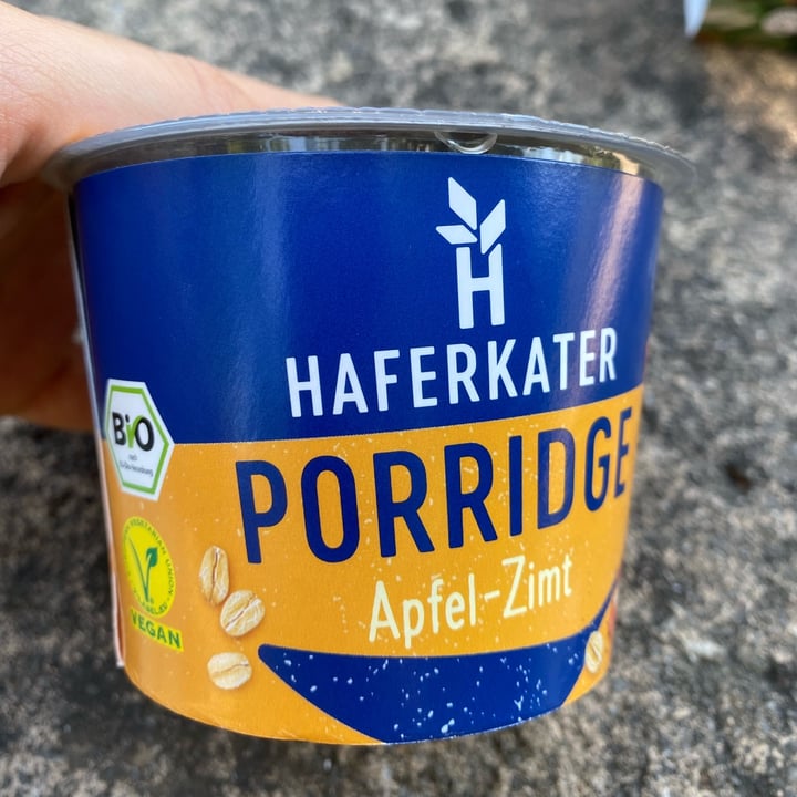 photo of Haferkater Porridge Apfel-Zimt shared by @ale9 on  21 Sep 2022 - review