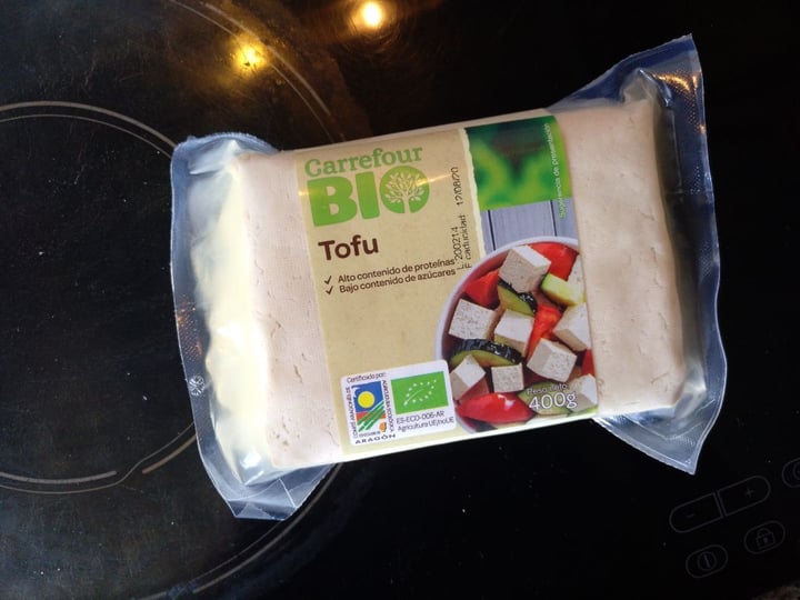 photo of Carrefour Tofu shared by @alialunna on  08 Apr 2020 - review