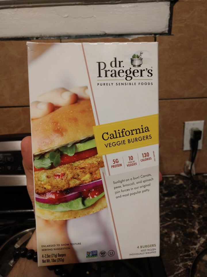 photo of Dr. Praeger's California Veggie Burgers shared by @ryanrobert234 on  02 Apr 2020 - review
