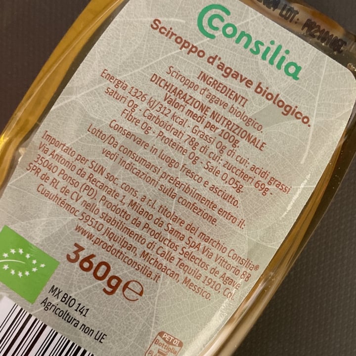 review photo of Consilia Sciroppo d’agave shared by @danieletonin on 06 Apr 2022 - review