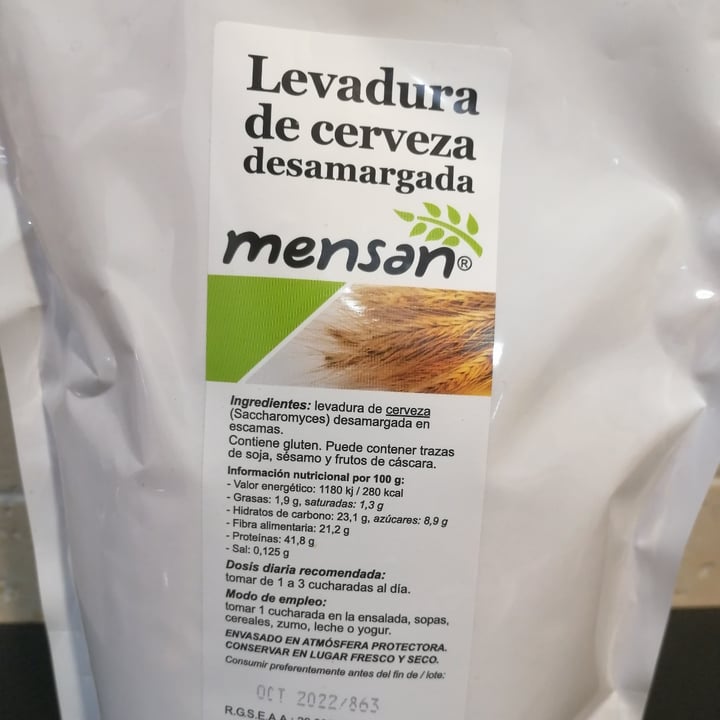 review photo of Mensan Levadura de cerveza shared by @lesempreceibe on 07 Feb 2021 - review