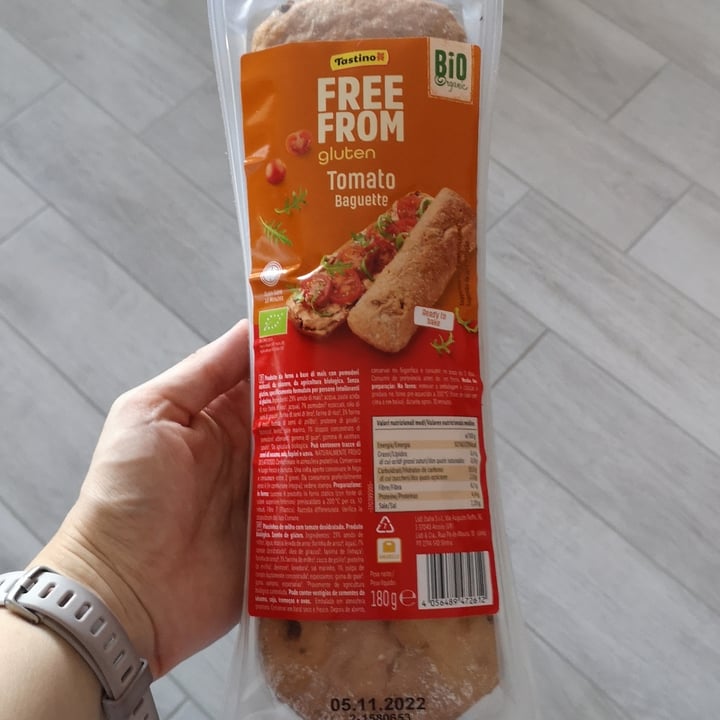 photo of Tastino Tomato Baguette shared by @bebaveg on  04 Aug 2022 - review