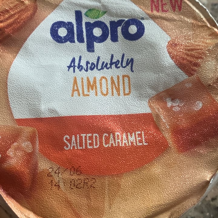 photo of Alpro Absolutely almond salted caramel shared by @aripiu on  31 May 2022 - review