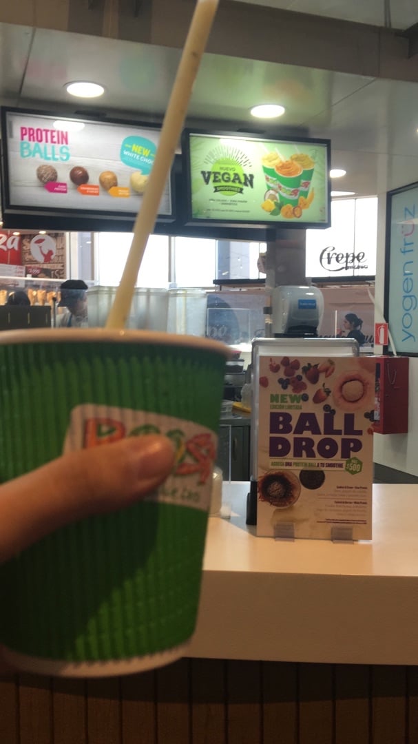 photo of Boost Juice Batido vegano shared by @vegantina on  18 Nov 2019 - review