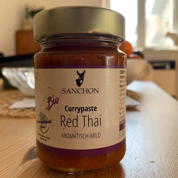 photo of Sanchon Currypaste Red Thai shared by @erikah on  26 Jun 2021 - review