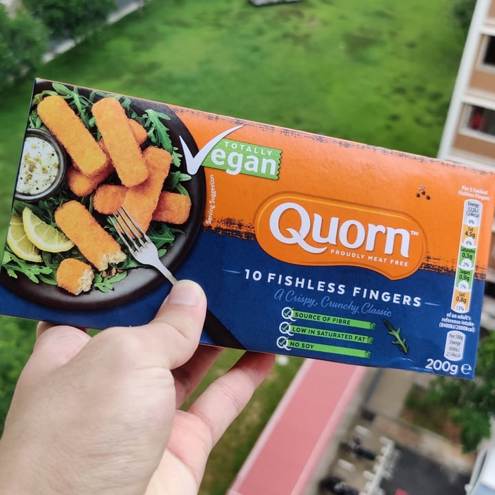 photo of Quorn Fishless Fingers shared by @laelcham on  22 May 2020 - review