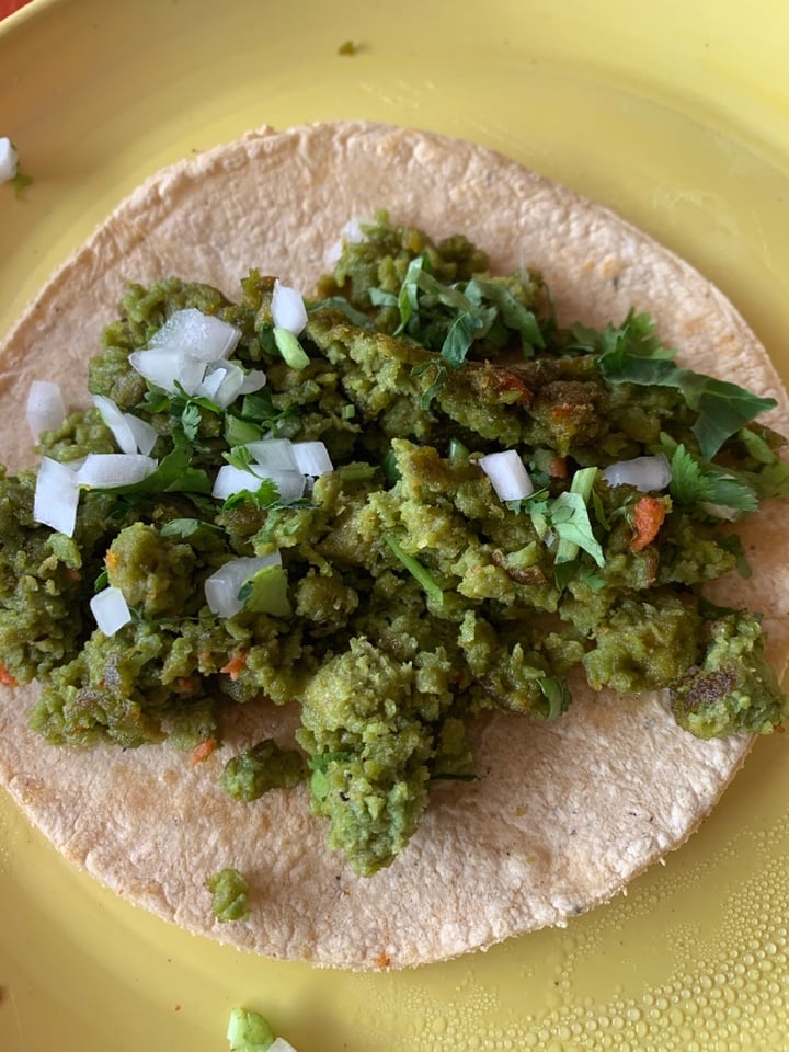 photo of Don Andrés Vegan Food & Coffee Taco De Chorizo Verde shared by @nancy on  18 Mar 2020 - review