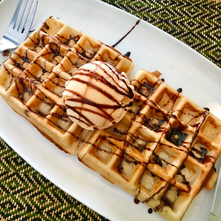 photo of Taste From Heaven Waffle With Ice Cream shared by @kaylabear on  21 Feb 2020 - review
