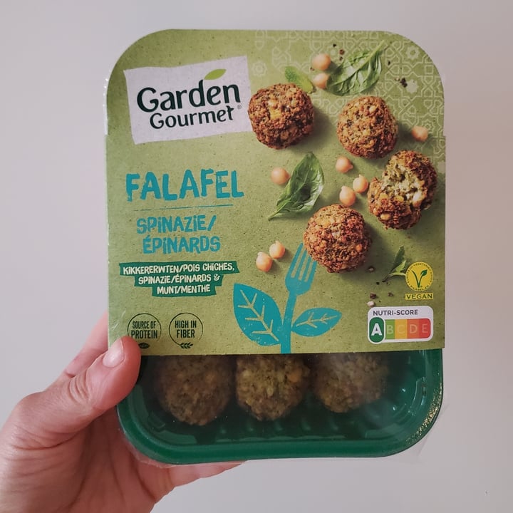 photo of Garden Gourmet falafel spinazie shared by @virg on  19 Jul 2022 - review