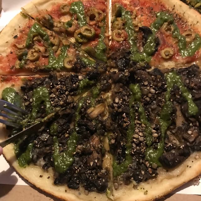 Photo of the dish “Pizza vegana”