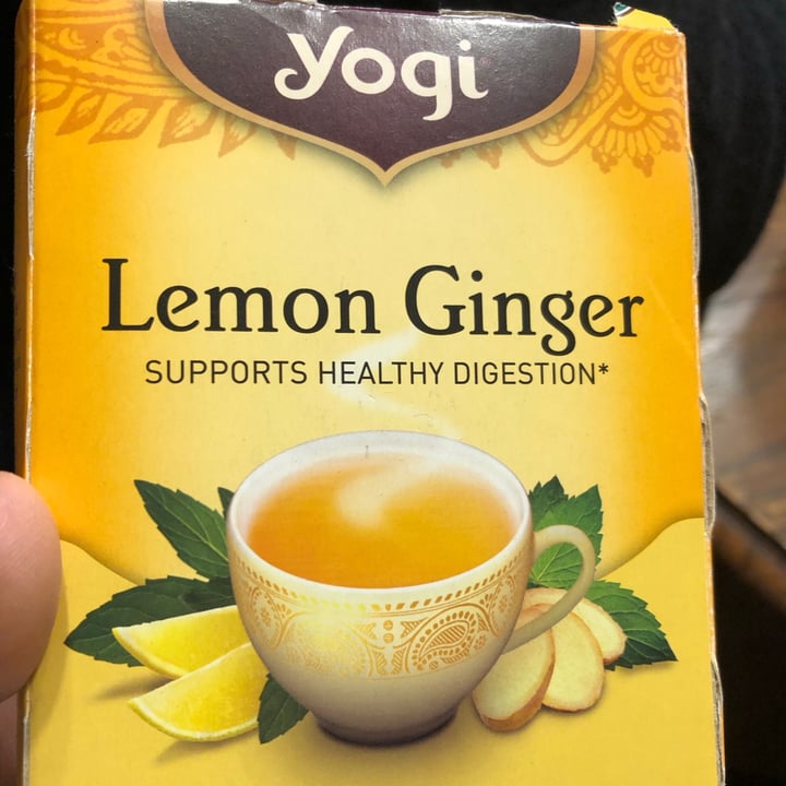 photo of Yogi Tea Organic Lemon ginger shared by @allycat38 on  01 Dec 2021 - review