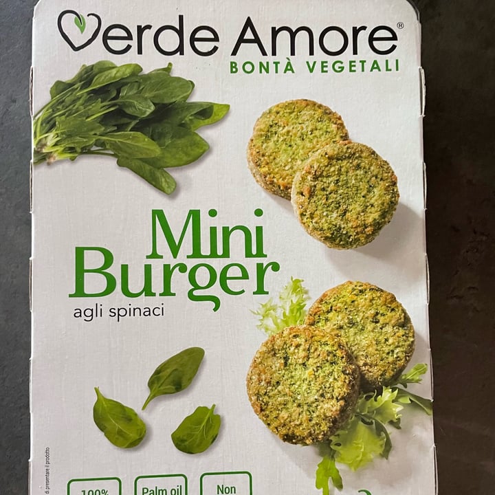 photo of Verde Amore Mini Burger Agli Spinaci shared by @simo70 on  22 Sep 2022 - review