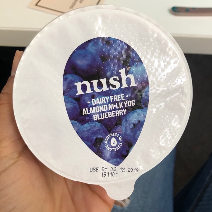 photo of Nush Almond Milk Yog Blueberry shared by @nathz on  30 May 2020 - review
