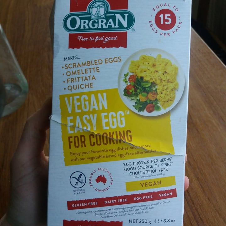 review photo of Orgran Vegan Easy Egg shared by @vekin on 01 Dec 2021 - review
