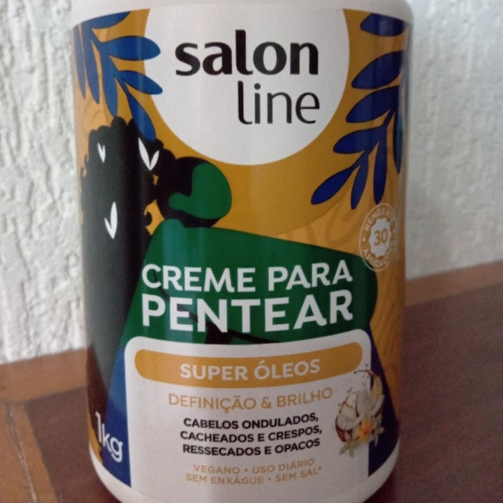 photo of Salon line Salon Line Creme Para Pentear Super Óleos shared by @lucassiqueira on  10 May 2022 - review