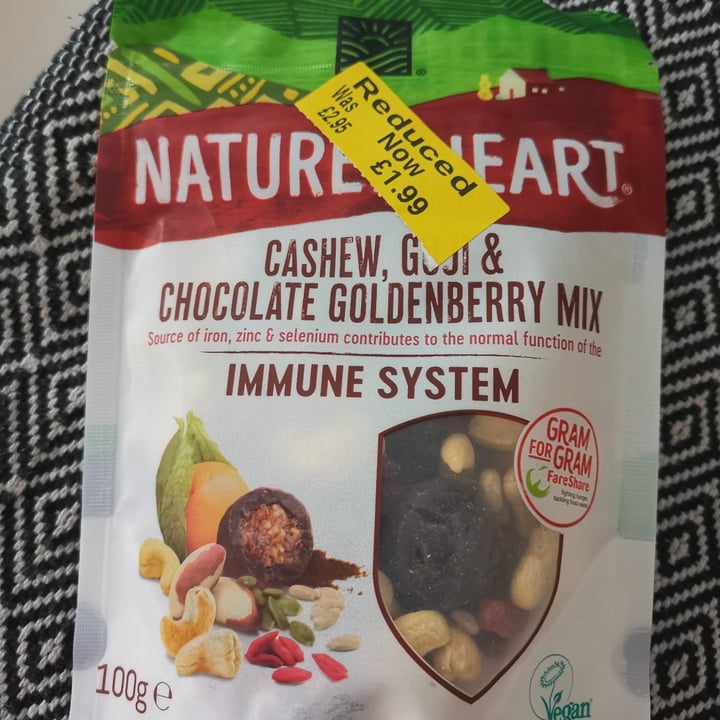 photo of Nature's Heart Cashew Goji & Chocolate Goldenberry Mix shared by @brunella1 on  06 May 2022 - review