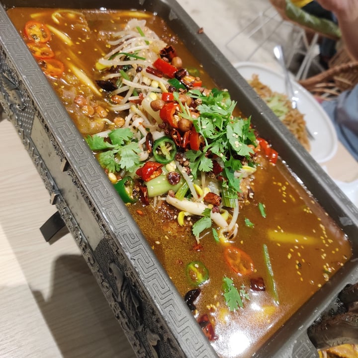 review photo of Lotus Vegetarian Restaurant Chongqing Grilled Fish (Mala) shared by @lifeofkyt on 06 Jun 2022 - review