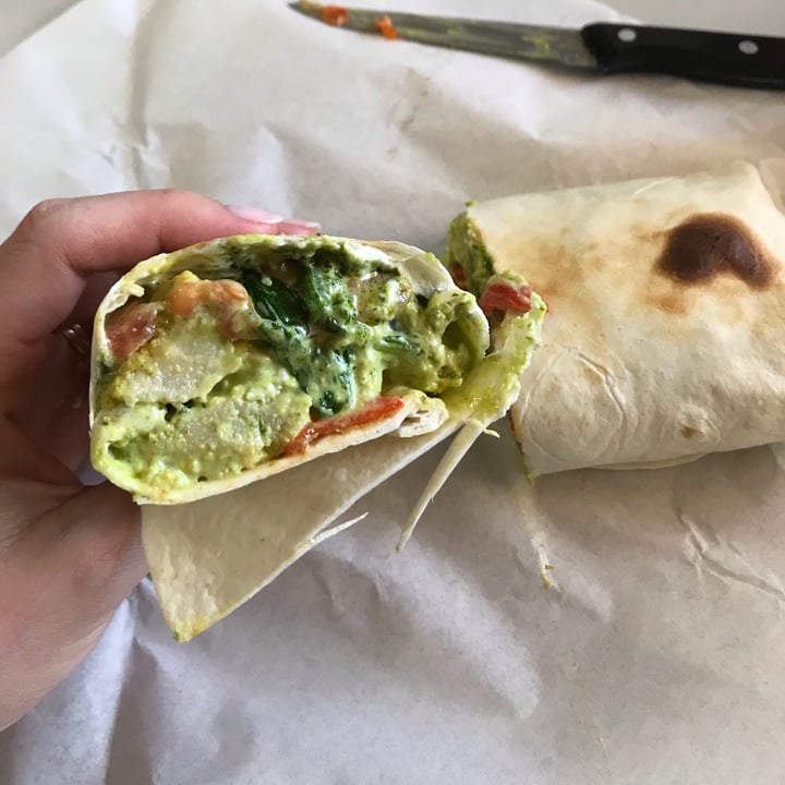 photo of Dolce Bakery Vegan Chicken Pesto Wrap shared by @lucyjseward on  04 Dec 2020 - review