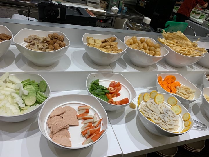 review photo of LingZhi Vegetarian - Velocity@Novena Lingzhi steamboat - omnipork ball shared by @muni on 26 Oct 2019 - review