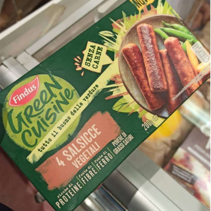 review photo of Findus 4 Salsicce Vegetali shared by @ximeferreyram on 11 Dec 2021 - review